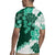 Green Hibiscus Plumeria Floral Rugby Jersey - Polynesian Pride