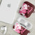 Pink Hibiscus Plumeria Floral AirPods Case - Polynesian Pride
