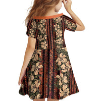 Hawaii Hibiscus Family Matching Tank Maxi Dress and Hawaiian Shirt Retro Style LT01 - Polynesian Pride
