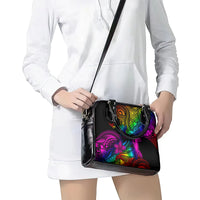 LGBT History Month Shoulder Handbag Polynesian Hammerhead Shark LT01 - Polynesian Pride