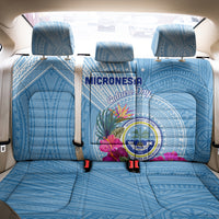 Micronesia Culture Day Back Car Seat Cover Tribal Pattern Tropical Style LT01 - Polynesian Pride