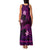 FSM Yap State Family Matching Tank Maxi Dress and Hawaiian Shirt Tribal Pattern Pink Version LT01 - Polynesian Pride