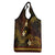 FSM Pohnpei State Grocery Bag Tribal Pattern Gold Version