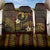 FSM Yap State Back Car Seat Cover Tribal Pattern Gold Version LT01
