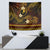 FSM Yap State Tapestry Tribal Pattern Gold Version