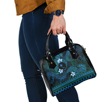 FSM Chuuk State Shoulder Handbag Tribal Pattern Ocean Version