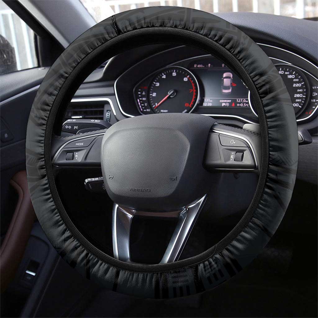Guam Fourth of July Steering Wheel Cover Tropical Flowers