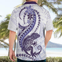 Purple Maori Tuatara Hawaiian Shirt Luxury Pastel Pattern LT01 - Polynesian Pride