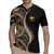 Hawaii Pineapple Brown Tribal Pattern Rugby Jersey - Polynesian Pride