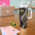 Hawaii Pineapple Brown Tribal Pattern Tumbler With Handle - Polynesian Pride