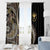 Hawaii Pineapple Brown Tribal Pattern Window Curtain - Polynesian Pride