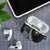 Hawaii Pineapple Gray Scale Tribal Pattern AirPods Case - Polynesian Pride