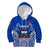 Custom Samoa Rugby Kid Hoodie Manu Samoa Go 2023 World Cup LT01 Blue - Polynesian Pride