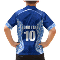 Custom Manu Samoa Rugby Family Matching Mermaid Dress and Hawaiian Shirt Polynesian Tattoo LT03 - Polynesian Pride