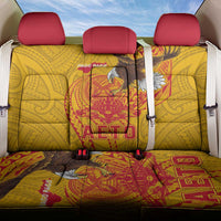 American Samoa Fautasi Race Back Car Seat Cover Aeto Pago Pago with Eagle Samoan Tribal Patterns LT03 One Size Multicolor - Polynesian Pride