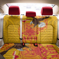 American Samoa Fautasi Race Back Car Seat Cover Aeto Pago Pago with Eagle Samoan Tribal Patterns LT03 - Polynesian Pride