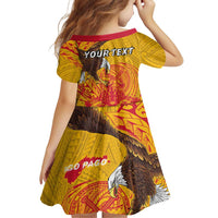 Personalized American Samoa Fautasi Race Family Matching Tank Maxi Dress and Hawaiian Shirt Aeto Pago Pago with Eagle Samoan Tribal Patterns LT03 - Polynesian Pride