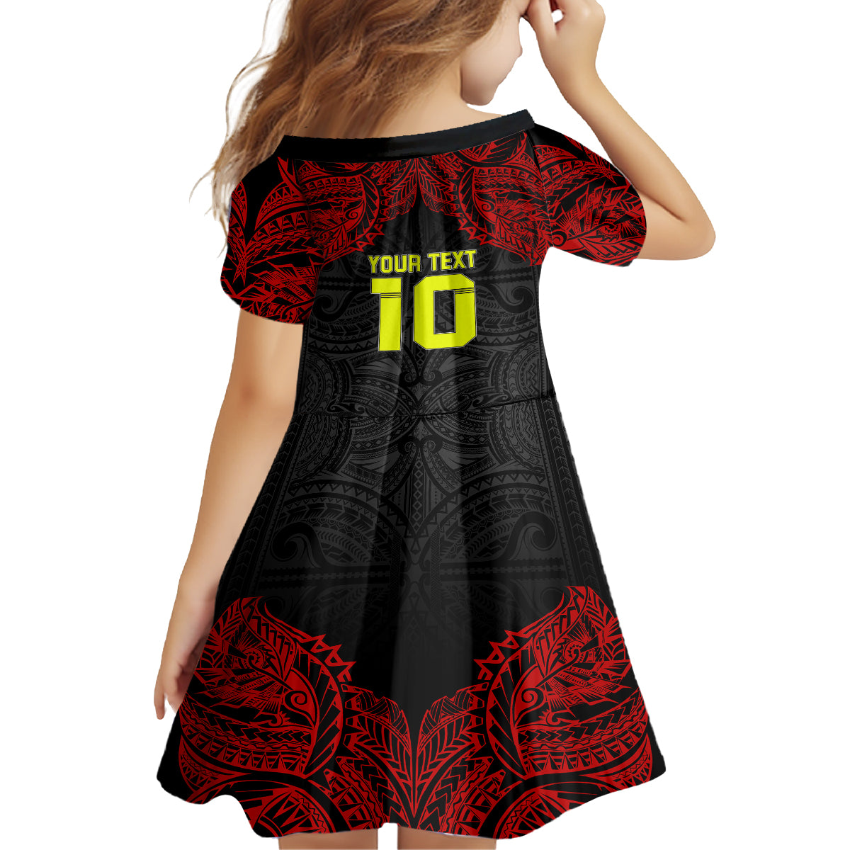 Custom Vitis Central Dabaris Rugby Family Matching Tank Maxi Dress and Hawaiian Shirt Papua New Guinea Polynesian Tattoo LT03 - Polynesian Pride