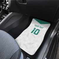 Custom New Zealand Football Car Mats Go All Silver Ferns - Towards World Cup 2026 LT03 - Polynesian Pride