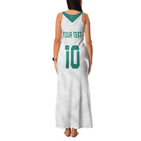 Custom New Zealand Football Family Matching Tank Maxi Dress and Hawaiian Shirt Go All Silver Ferns - Towards World Cup 2026 LT03 - Polynesian Pride