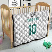 Custom New Zealand Football Quilt Go All Silver Ferns - Towards World Cup 2026 LT03 - Polynesian Pride