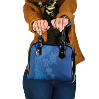 Hawaiian Turtles and Polynesian Art Tattoo Shoulder Handbag Ocean Abyss