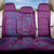 Hawaiian Turtles and Polynesian Art Tattoo Back Car Seat Cover Cerise