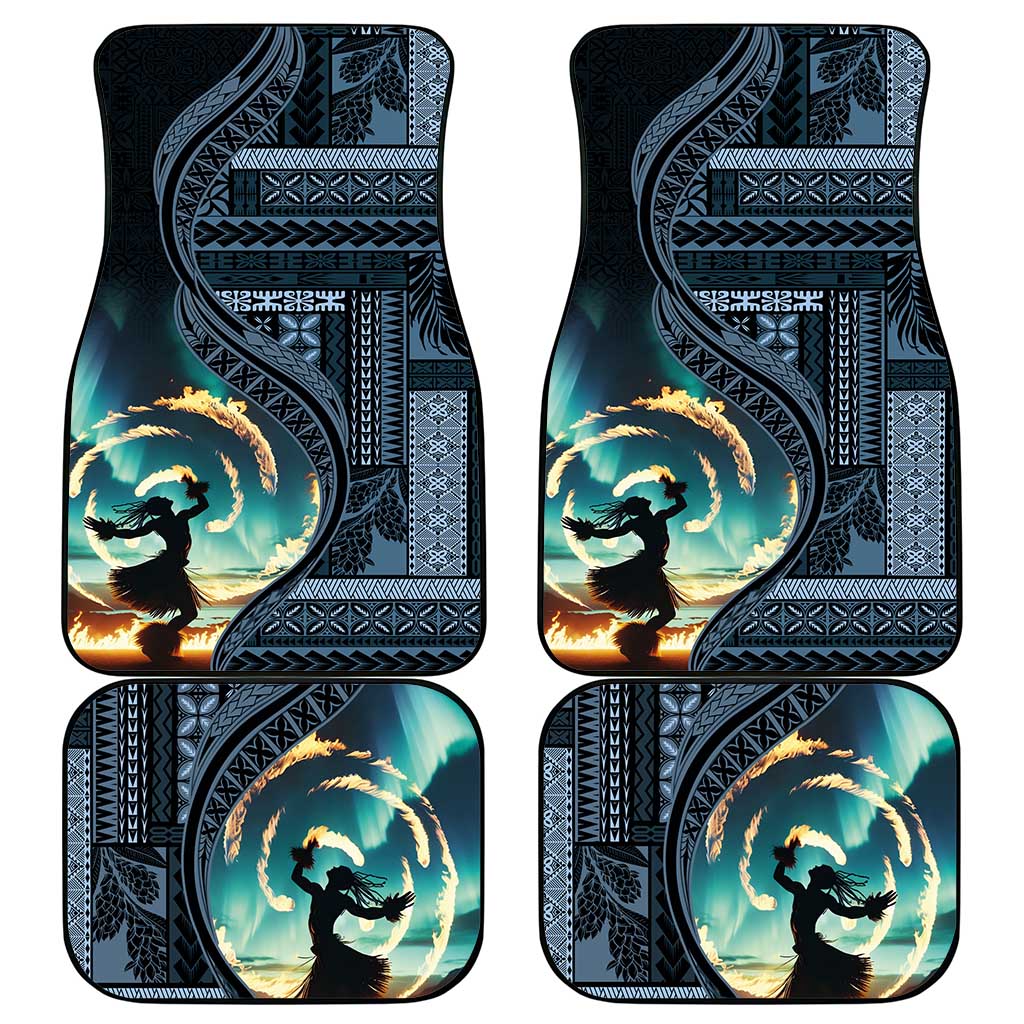 Samoan Siapo Motif and Siva Afi Dance Car Mats LT03 - Polynesian Pride