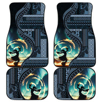 Samoan Siapo Motif and Siva Afi Dance Car Mats LT03 - Polynesian Pride