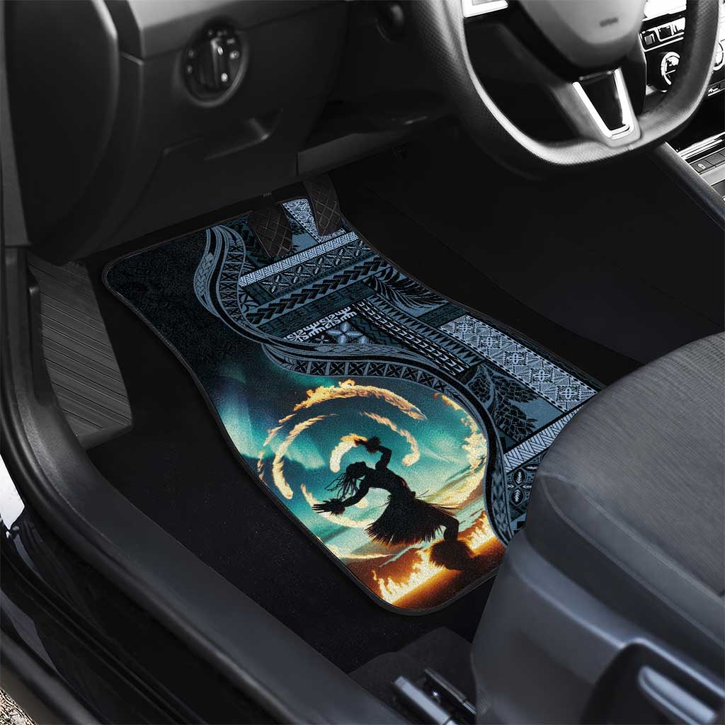 Samoan Siapo Motif and Siva Afi Dance Car Mats LT03 - Polynesian Pride
