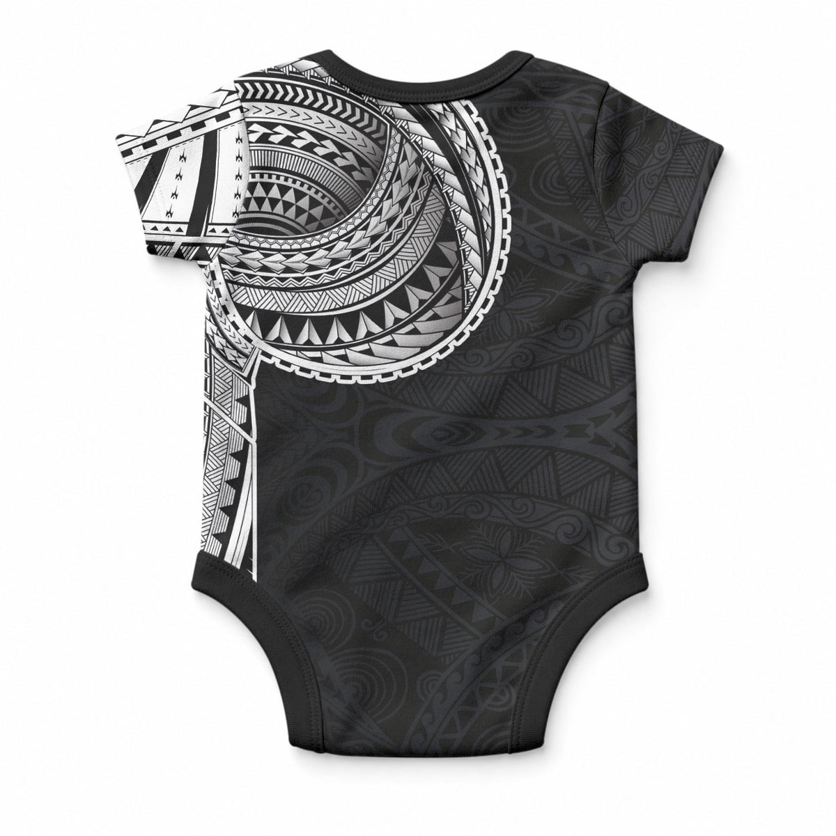 Samoan Art Tattoo Polynesian Pattern Baby Onesie