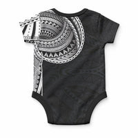 Samoan Art Tattoo Polynesian Pattern Baby Onesie
