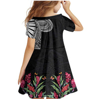 Samoan Art Tattoo Polynesian Pattern Family Matching Mermaid Dress and Hawaiian Shirt LT03 - Polynesian Pride