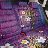Hawaiian Octopus Tattoo and Frangipani Back Car Seat Cover LT03 - Polynesian Pride