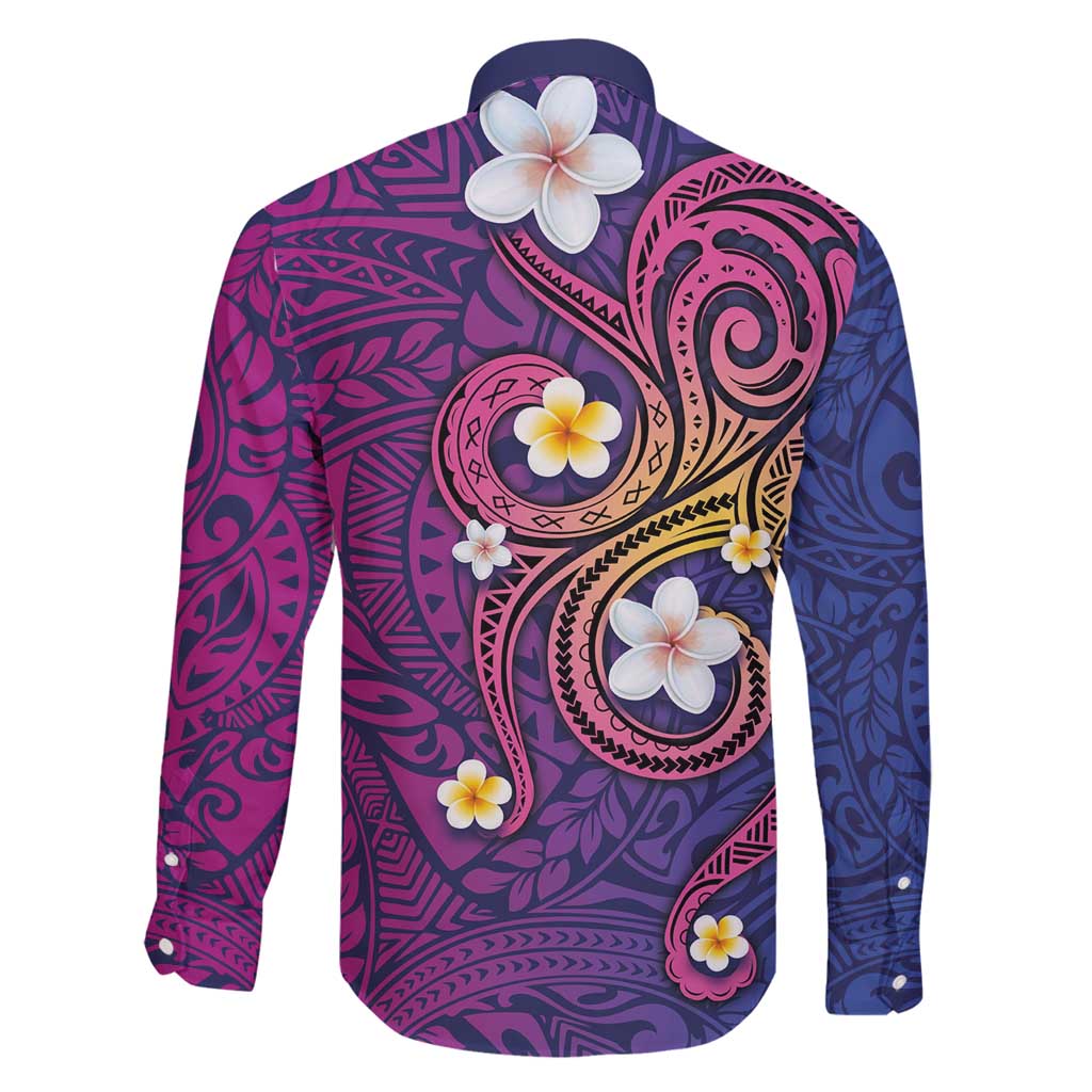 Hawaiian Octopus Tattoo and Frangipani Family Matching Mermaid Dress and Hawaiian Shirt LT03 - Polynesian Pride