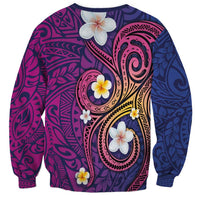 Hawaiian Octopus Tattoo and Frangipani Sweatshirt
