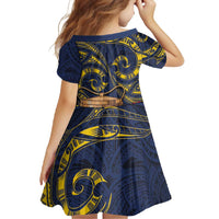 Tokelau Tokehega Day Family Matching Mermaid Dress and Hawaiian Shirt Coat of Arms with Polynesian Tattoo and Hibiscus LT03 - Polynesian Pride