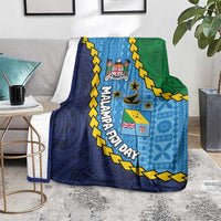 Malampa Fiji Day Blanket National Symbols with Tapa Tribal and Polynesian Tattoo LT03 - Polynesian Pride