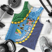 Malampa Fiji Day Men Tank Top National Symbols with Tapa Tribal and Polynesian Tattoo LT03 - Polynesian Pride