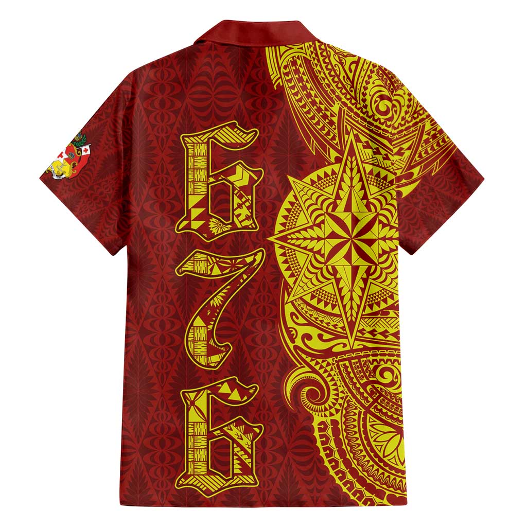 Tonga 676 Ngatu Tribal Tattoo Family Matching Long Sleeve Bodycon Dress and Hawaiian Shirt LT03 - Polynesian Pride