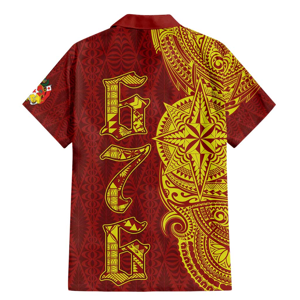 Tonga 676 Ngatu Tribal Tattoo Family Matching Mermaid Dress and Hawaiian Shirt LT03 - Polynesian Pride