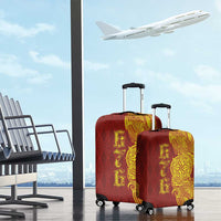 Tonga 676 Ngatu Tribal Tattoo Luggage Cover LT03 - Polynesian Pride