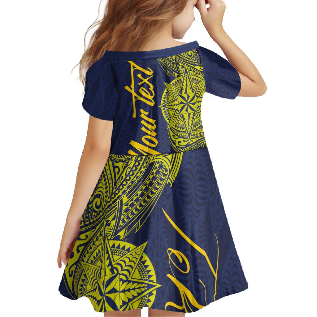 Personalised Tokelau Classic Ngatu Motifs Family Matching Off Shoulder Maxi Dress and Hawaiian Shirt LT03 - Polynesian Pride