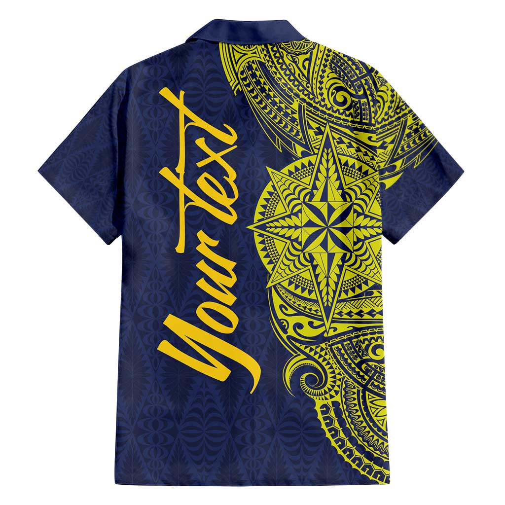 Personalised Tokelau Classic Ngatu Motifs Family Matching Off Shoulder Maxi Dress and Hawaiian Shirt LT03 - Polynesian Pride