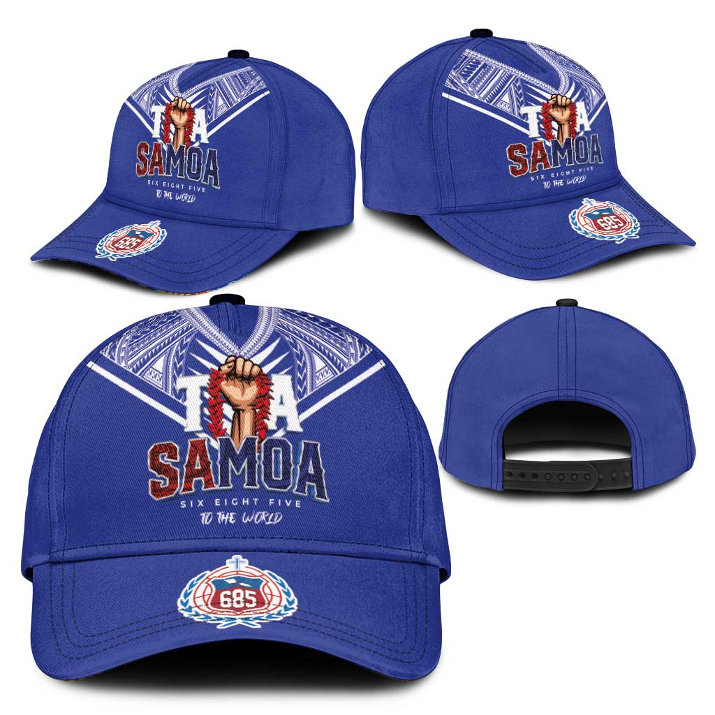Toa Samoa Rugby Classic Cap Six Eight Five to The World - Polynesian Pride