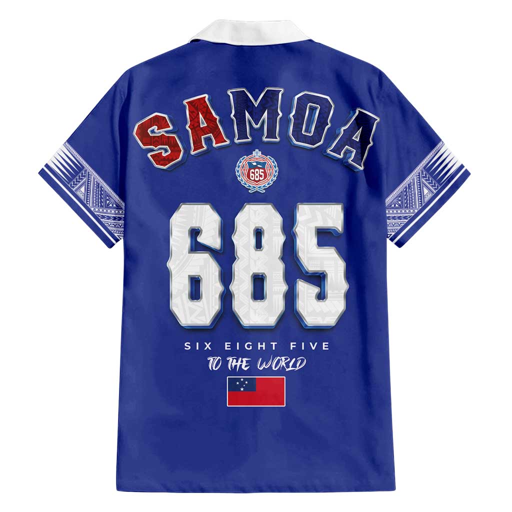 Toa Samoa Rugby Family Matching Puletasi and Hawaiian Shirt Six Eight Five to The World LT03 - Polynesian Pride