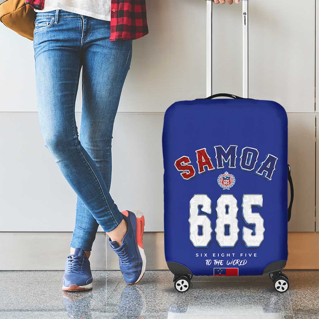 Toa Samoa Rugby Luggage Cover Six Eight Five to The World LT03 - Polynesian Pride