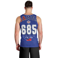 Toa Samoa Rugby Men Tank Top Six Eight Five to The World LT03 - Polynesian Pride