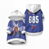 Toa Samoa Rugby Pet Hoodie