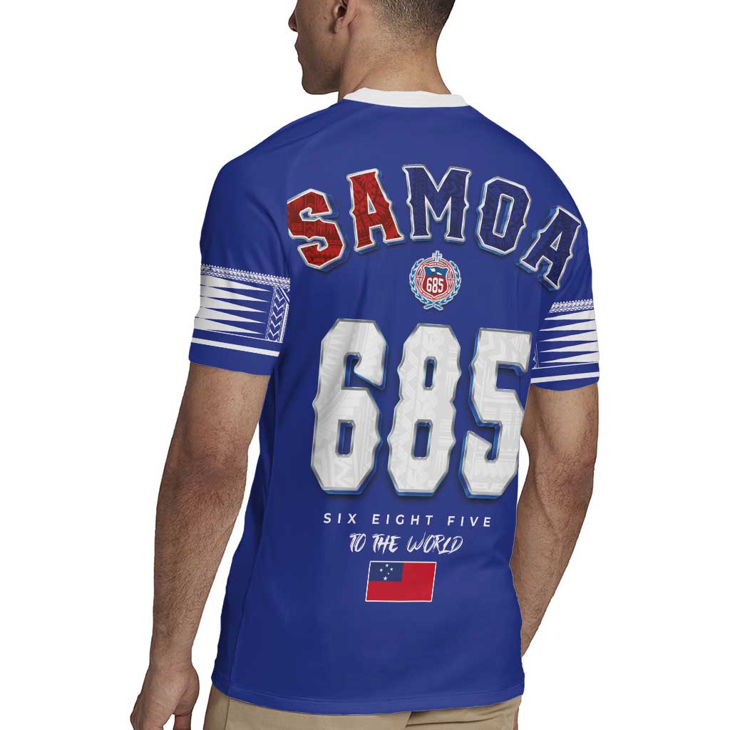 Toa Samoa Rugby Rugby Jersey Six Eight Five to The World